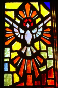 Holy Spirit window